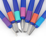 영운 7본 조각도 조각칼 목재 공예 DIY 고무판화 칼 : 하이문구