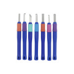 영운 7본 조각도 조각칼 목재 공예 DIY 고무판화 칼 : 하이문구