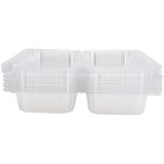제빵 도구 용품 25 Transparent Pastry Dessert Wrapping Box Bakery Packing : 힐즈스토어