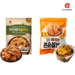 마니커에프앤지 치킨텐더플러스 450g + 콘순살텐더 550g : BDFU