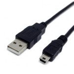 DW-NINI5 엠피온 쏠라 아이패스 하이패스 충전기 단말기 연결용 USB2.0 미니5핀 충전 데이터 케이블 전원선 1M-1.5M : 찬영몰