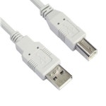 2AB 삼성 프린터 SL-J2160W SL-J2165W J1663 J1660 C513 잉크젯 복합기 PC 컴퓨터 노트북 연결 USB AB케이블 0.5M-10M : 찬영몰