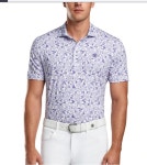 G/FORE 지포어 남성  가든 플라워 골프 반팔 폴로셔츠 SNOW G4MS22K13 : 골프인터뷰