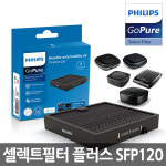 필립스 고퓨어 차량용 공기청정기필터 셀렉트 필터 플러스 SFP120 Plus (3/5/6/7000시리즈) GP7101 GP6201 컴팩트50 컴팩트100 GP3211... 
