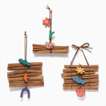 시나몬 가랜드 만들기 세트 계피 스틱 재료 숲 체험 여름 활동 diy 아이방 모기 퇴치 감성 벽 장식 소품 : biopeace