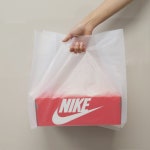 HD 반투명 비닐쇼핑백 (100장) 비닐백 대형 미니 베이커리 카페 포장 제작 인쇄 : 더착한포장