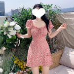 플라워 썸머 셔링 원피스 : 보보어패럴주식회사