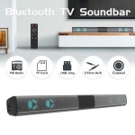 3D소모품 BS-28E TV 사운드 바 4 스피커 블루투스 5.0 미니 3D 스테레오 서라운드 PC 컴퓨터 2000mAh 배터리에 대 한 원격 제어 : 이매상사