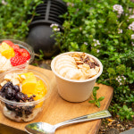 55ml 원형 펄프 용기 100개 소스 드레싱 포장 배달 테이크아웃 용기 : 아이엠그리너