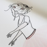 캔버스포스터 팝아트 여자 인쇄 바 가게 회화 블링 화장실 롤 종이 그림 벽 예술 욕실 : 노랑레몬마켓