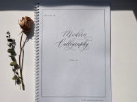 영문모던캘리그라피 교본 교재 : 올림캘리