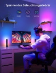 고비 FLow 플러스 라이트바 조명 스마트 RGBICWW TV PC 백라이트 220v호환 : 초비초