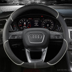 자동차핸들보호부품 자동차핸들커버 자동차 핸들 커버 38cm 15 가죽 아우디 a1 a3 a4 a5 a6 a7 a8 q2 q3 q5 q7 q8 s4 s3 s5 s6 s8 rs6... 