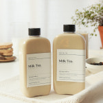 클래식 라벨 밀크티 더치커피 콜드브루 스티커 : 홈앤라이프