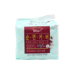 와우 생리대 순면 팬티 라이너 롱 순면 20개입 x 3팩 : 해브어굿팜