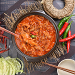 압구정본가 매콤 무뼈 국물닭발 500g : 압구정본가불닭발