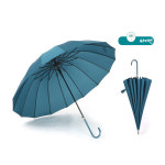 튼튼한 장우산 16K 예쁜컬러 자동우산 롱핸들 방풍 자동우산 : 후지사랑