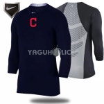 나이키 하이퍼쿨 반팔 스판언더티 7부 클리브랜드 Nike MLB AC Dri-FIT Hypercool H9983 다크네이비 : 야구홀릭