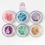 착한 네일자개 글리터 6종세트 : 단지네 네일가게