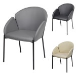 업소용 철재 카페의자 베이지,그레이,블랙 (J1151) : 스타일가구