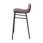 업소용 철재 빠의자 브라운 카키 (J1157) : 스타일가구