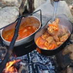 하이브로우 티타늄 커트러리 세트 숟가락 젓가락 수저 키친 취사 휴대용 캠핑 용품 백패킹 : 인디에이