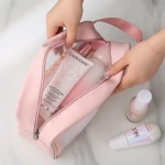 어린이집방수파우치 수영복 사우나 여행용 세면도구 비치 백인백 방수 워터 손잡이 파우치 : 다올태경