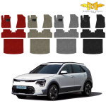 디올뉴 니로 EV 1열+2열+트렁크 코일매트 몬스터클래스  카매트 발판 용품 : 몬스터클래스