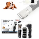 국산 고급 전기 충전 저소음 저진동 애견 반려견 강아지 애완 동물 털 미용 이발기 바리깡 : 코스모스마켓