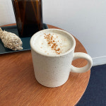 [palpar]메추리 머그 도자기 점박이 마블컵 링 머그 커피잔 카페라떼 핫초코 허브찻잔 : palpar