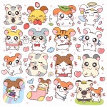 방가방가 햄톨 인스 스티커 (꼬비미) : 마요다락방::MAYO::