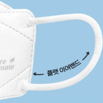 국산 퓨어메이트 KF94 주니어마스크 50매 소형 어린이 초등학생 마스크 : 작은보물