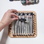 양말공예 업사이클링 DIY 키트 [HAGT 양말목 공예 티코스터 가방 러그 방석 만들기 SET 직조틀 제공!] : 필레오상점