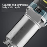 목재 목공 트리머 RU 710W 30000rpm 트리머 우드 라우터 도구 콤보 키트 전기 목공 기계 파워 매뉴얼 밀링 커터 : 두발로공구샵1