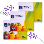 명진 크린장갑 비닐장갑 위생장갑 굿에디션 주방 생활 알뜰 캠핑 : 개성 상인