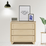 HomeToDo 휴플렉스 엘사 편백 원목 3단 서랍장 : Home To Do