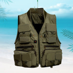 민물낚시조끼 쏘가리 배스 수납포켓 계류 루어 다용도 워킹 바다 갯바위 : 에이크런