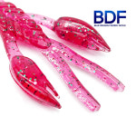 청룡조구 왕집게 크로우 4인치 소프트베이트 호그웜 루어웜 배스 크로우웜 가재웜 : 와피시