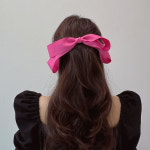 [무배 / 더노블제작] 고급코튼 왕리본 대형 하얀 윤아 제니머리핀 다엘 더블 리본 헤어핀 : 더노블