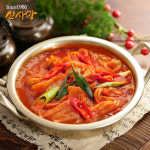 김치찌개 500g 2인분 간편요리 [35년전통 수원맛집 신사강]가정식 즉석조리 혼밥 캠핑 : 다빈치스타일