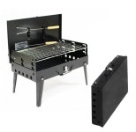 BBQ 바베큐 접이식 그릴 야외 소풍 캠핑 낚시 화로 가방 일체형 : 에이치제이HJ컴퍼니