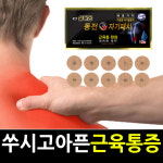 쑤시고 아픈 근육통증 실버온 동전자기패치 10매x20봉-200매 자석 파스형 동전패드 : 실버온 현진유통