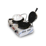 C 태양산업 WBC-450T 벨기에 타원벨 2구 와플기계 업소용 : 동인유통