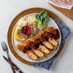 고구마치즈롤돈까스 무항생제 수제 돈가스 돈카츠 경양식 맛집 일식 생 에어프라이어 330g 톰슨마켓 : 톰슨마켓