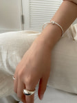 로우그로브 925실버 론드 볼드 반지 : 로우그로브