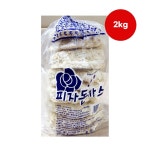 피자돈까스 간편 돈가스 2kg 커틀렛 돈육 등심 고기 냉동 간식 반찬 야식 안주 분식집 : 라이프넛지