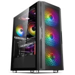 사무용 업무용 가정용 컴퓨터 세트 미니 PC 데스크탑 조립 컴 견적 본체 1번 24인치 : 메가컴퓨터
