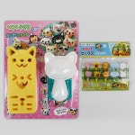 [도시락꾸미기세트] 고양이주먹밥틀 + 동물친구픽 10p, 혼합상품 1세트 : 키친구