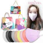 데니벨 컬러 마스크 세부리형 kf94 새부리형 냉감 귀편한 여름용 마스크 얼큰이 특대형 : 리빙투유샵