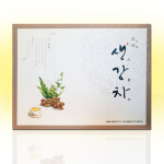 자하 생강차, 선물용 ,생강분말차, 고급진 생강향 : 소금왕국